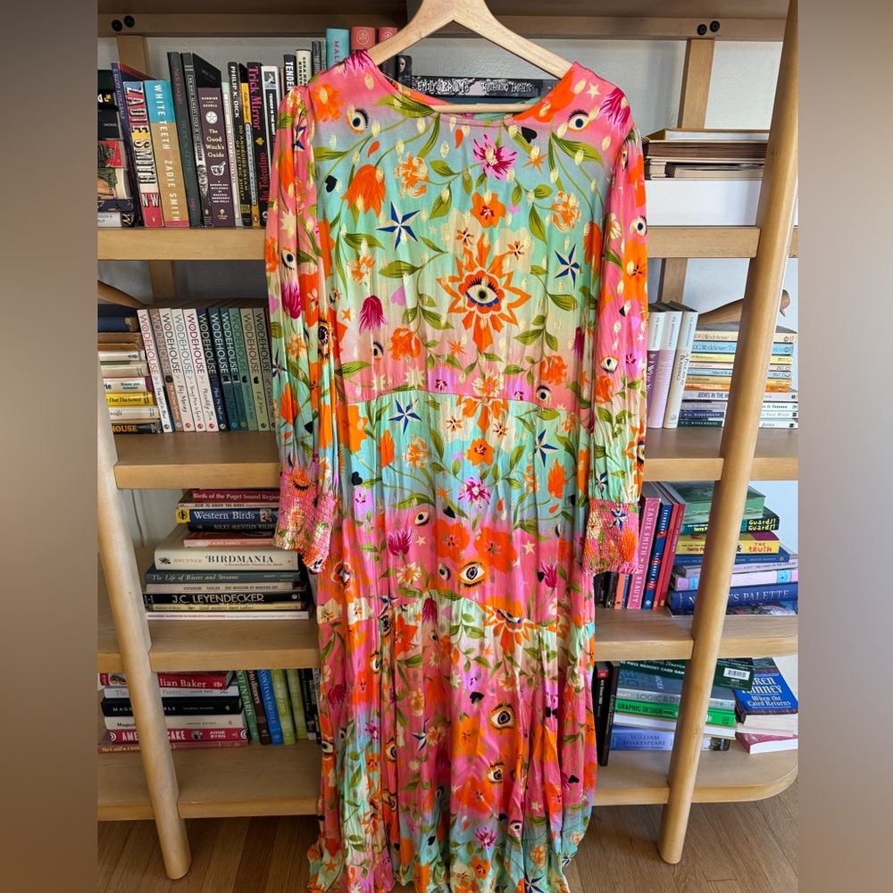 Never Fully Dressed multicolor midi